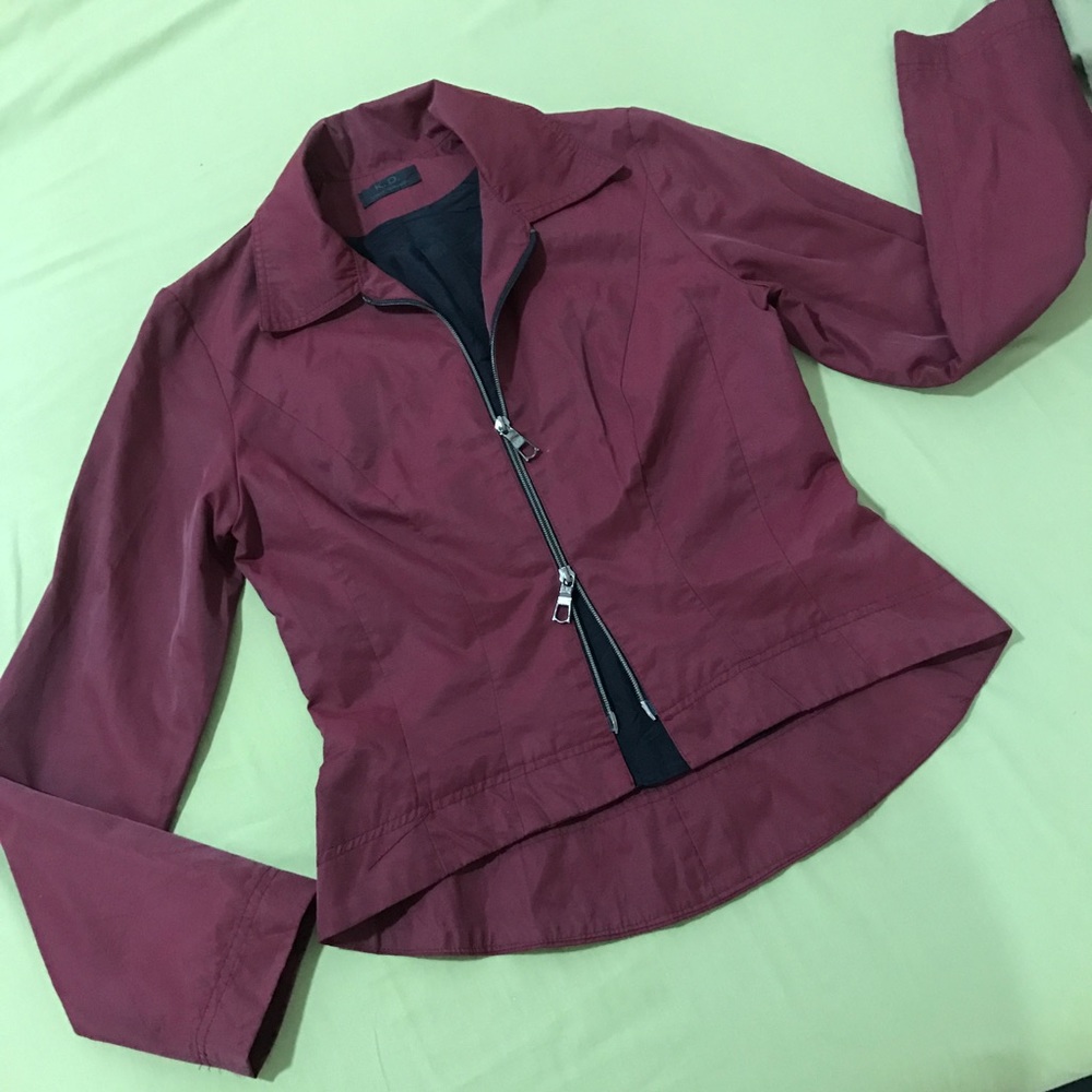 Klaus Dikraph Wine color jacket